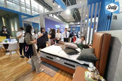 絲漣全新悅動館驚艷亮相中國(廣州)國際家具博覽會，引領智能睡眠新潮流